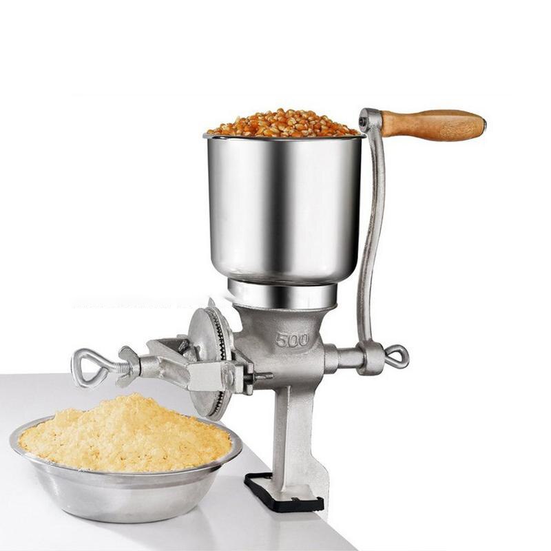 Handliche Getreide Mühle Gerste Knospe Manuelle Fräsmaschine Getreide Brecher Mini Kräuter Schleifen Gerät