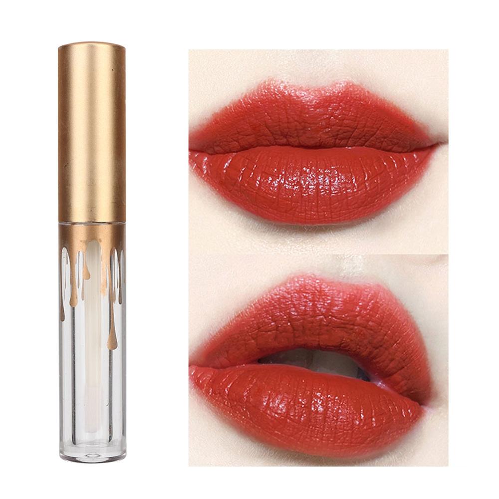 20 st läppglans tub 2.5ml behållare tom läppglans tub diy läppstift flaska behållare sminkverktyg guld läppglans flaska