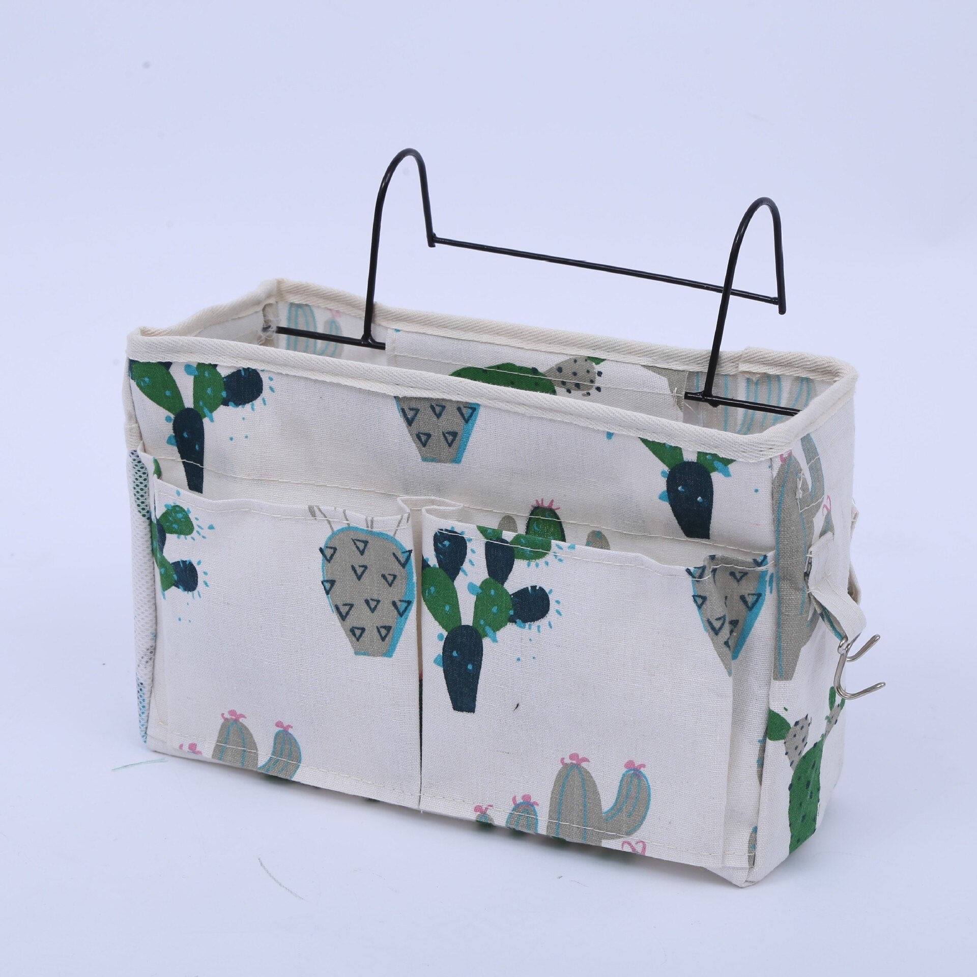 Bedside Storage Bag Crib Bed Side Pouch Hanging Organizer Nappy Holder Pockets Crib Accessories Bag Storage Holder Bed Organizer: 4