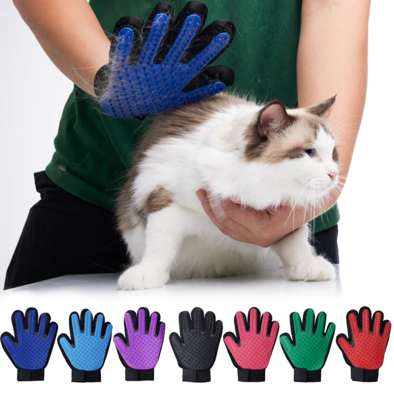 Huisdierhandschoen Kat Verzorging Haar Deshedding Borstel Hondenkam voor s Badverwijderaar Schone massage voor dieren