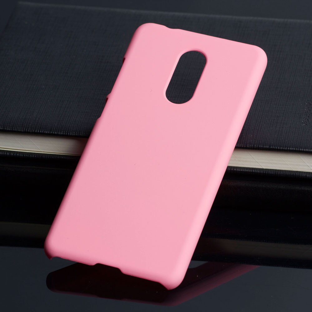 Matte Plastic Coque Cover 5.7For Xiaomi Redmi 5 Case For Xiaomi Redmi 5 Redmi5 Phone Back Coque Cover Case: Pink