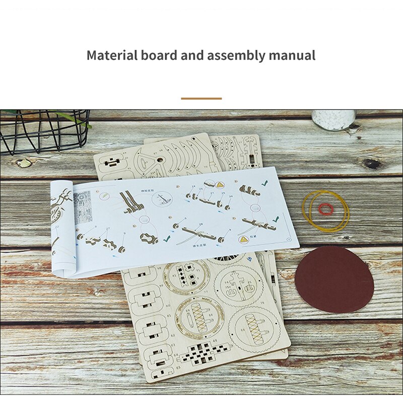 Motorrad Puzzle 3D Diy Holz Spielzeug Getriebe Modell Gebäude Bausatz Rätsel für Erwachsene Sammlung Gebäude Modell Spielzeug freundlicher