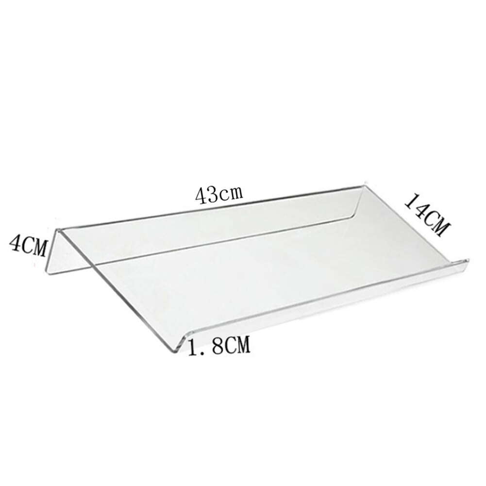 Office Home Computer Keyboard Tilted Ergonomic Holder Acrylic Heighten Stand