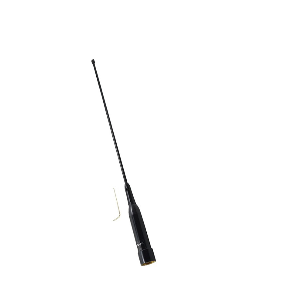 Voor nagoya nl: -r2 pl259 dual-band antennes met hoge versterking (144/430 mhz) voor autoradio, mobiele radio, amateurradio en walkie-talkie.