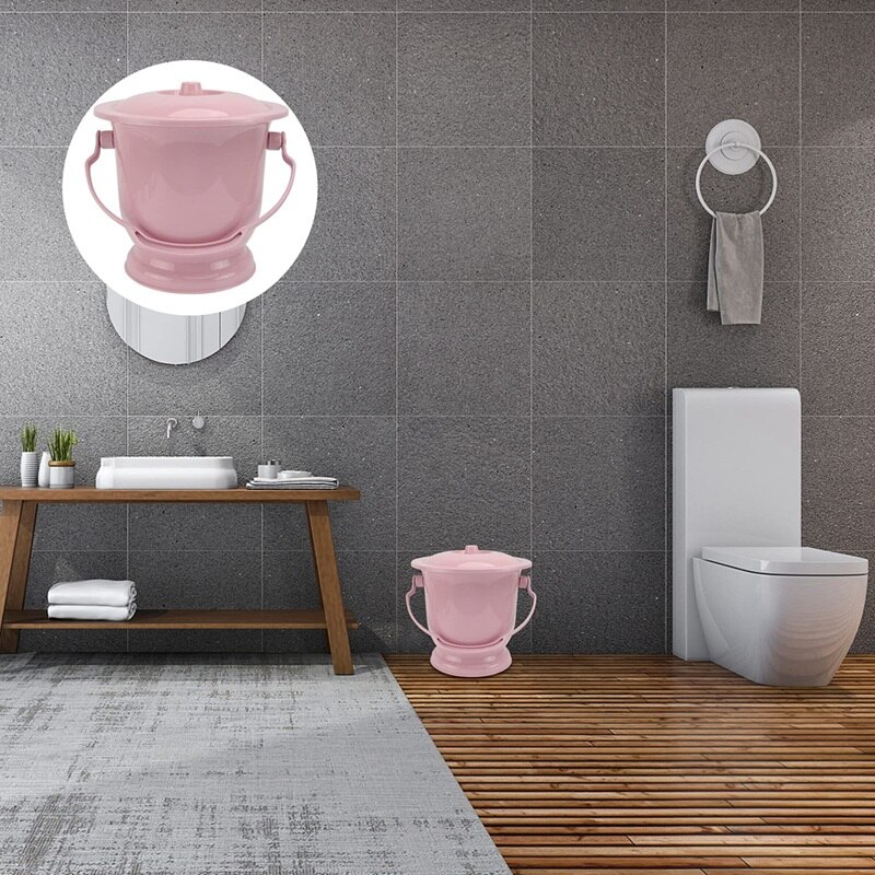 Chamber Pot Urine Bucket With Lids Bedroom Urinal Chamber Pots Portable Toilets For Elderly Women Men Patient