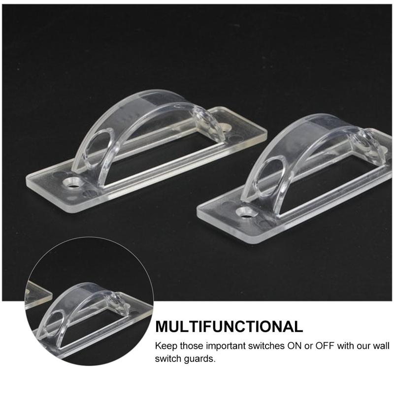 8pcs Wall Switch Guards Plate Covers Child Safety Security Light Switch Guard