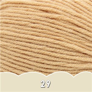1 bal x 50g DK Baby Wol Garen 4ply Gekamd melk katoen hand breien Haak Garen: 29