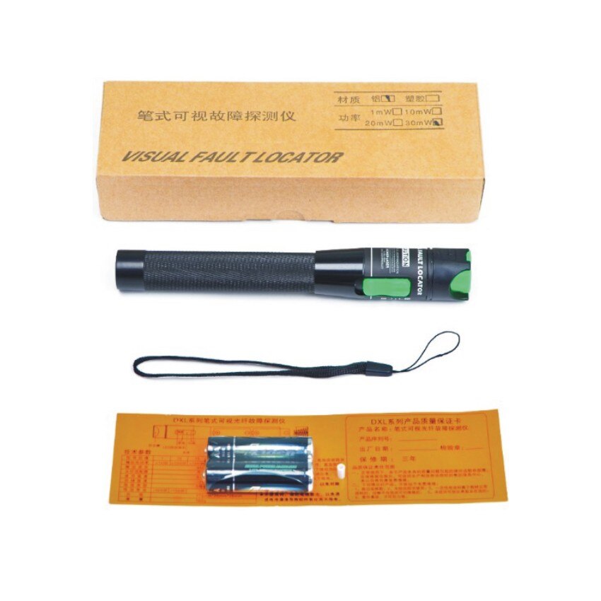 Vfl Glasvezel Laserbron Visual Fault Locator 10Mw Fiber 650nm 10Km