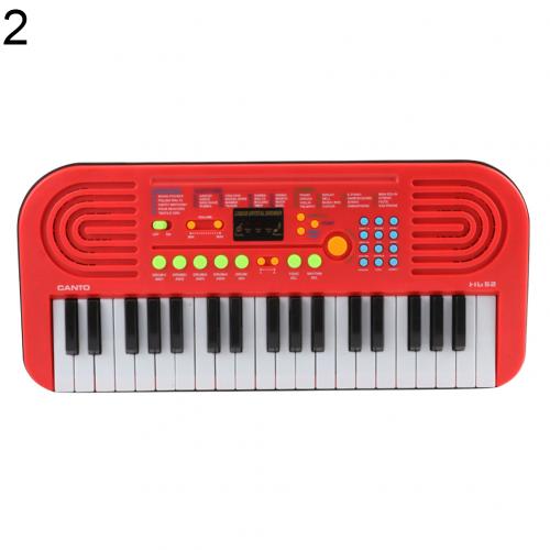 37 Keys Children Electric Piano Keyboard Musical Instrument Music Learning Toy: Default Title
