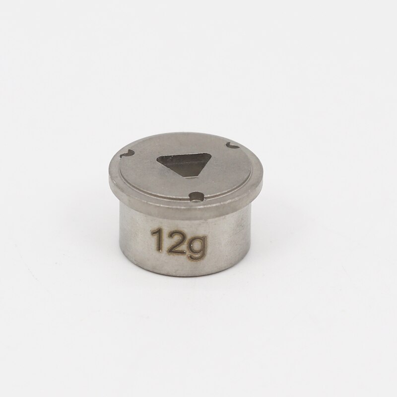 Conjunto de pesos de golfe, kit de parafusos para prática, compatível com lego, super ls, acessórios de cabeça de bola, balcão-peso híbrido de madeira: 12g
