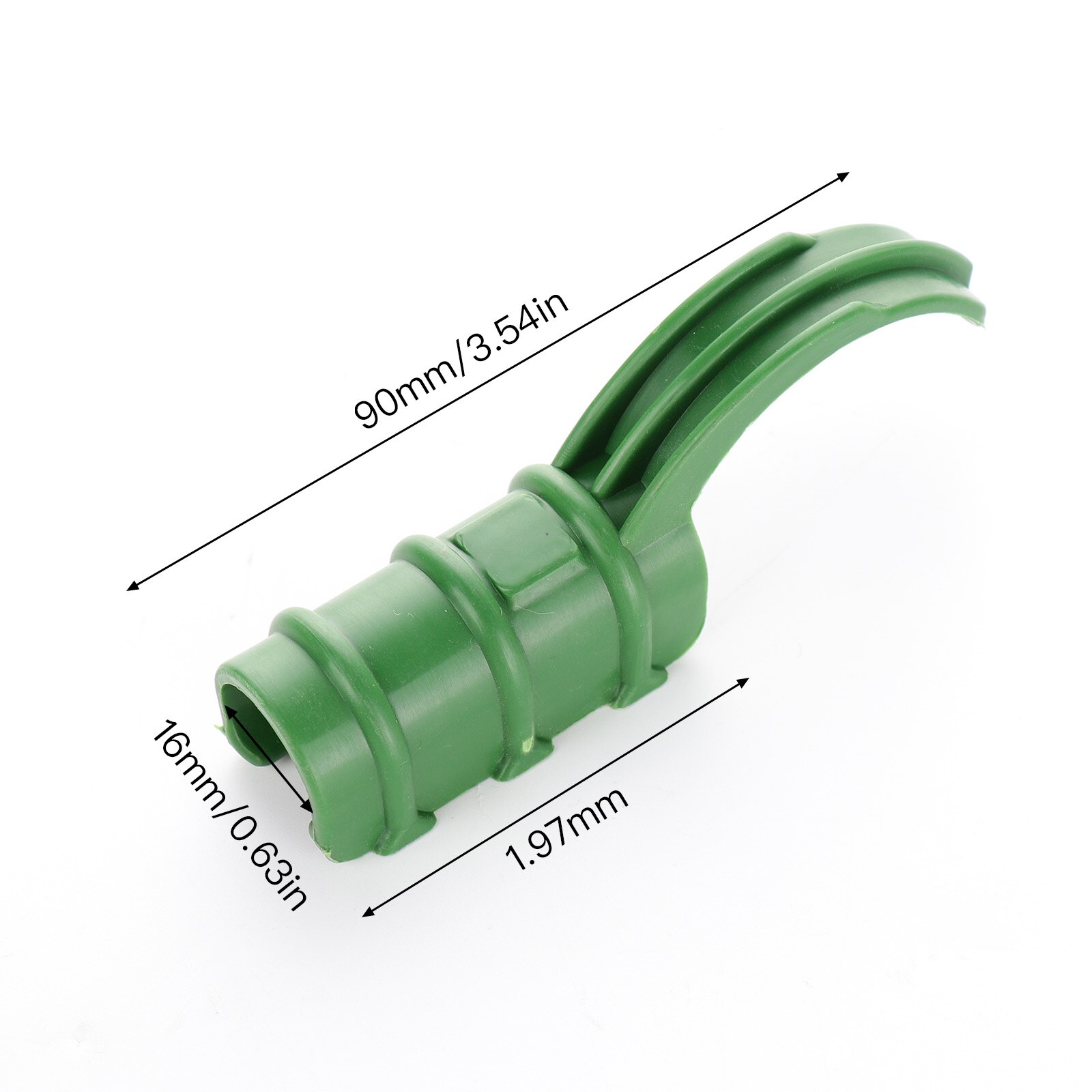 Morsetti per tubi per serre PE 11-20MM serra rete verde Tunnel clip a cerchio supporto per pilastro da giardino accessori per reti da giardino: B1 16mm