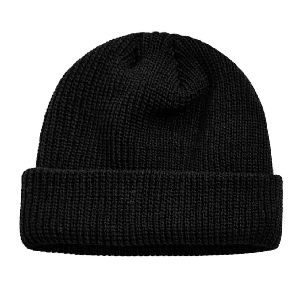 Hip Hop Beanie Knitted Hat Men Skullcap Women Winter Warm Brimless Baggy Melon Cap Cuff Docker Fisherman Beanies Hats: A