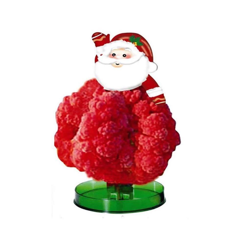 Mini decoraciones para árboles de Navidad con flores mágicas, árbol mágico en flor, juguete para niños, de Navidad