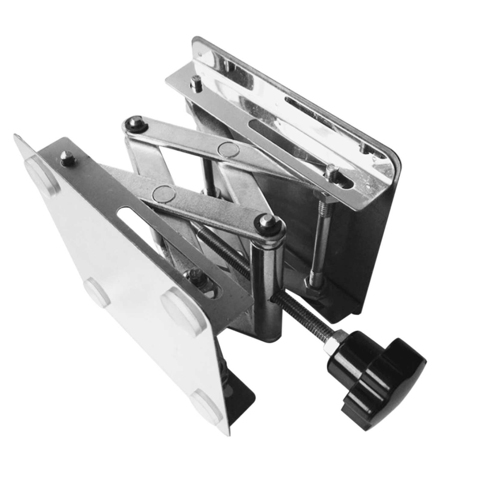 Stainless Steel Lift Tables Mini Portable Lab Lifting Platform Stand Rack for Chemistry Biology Experience/Soldering