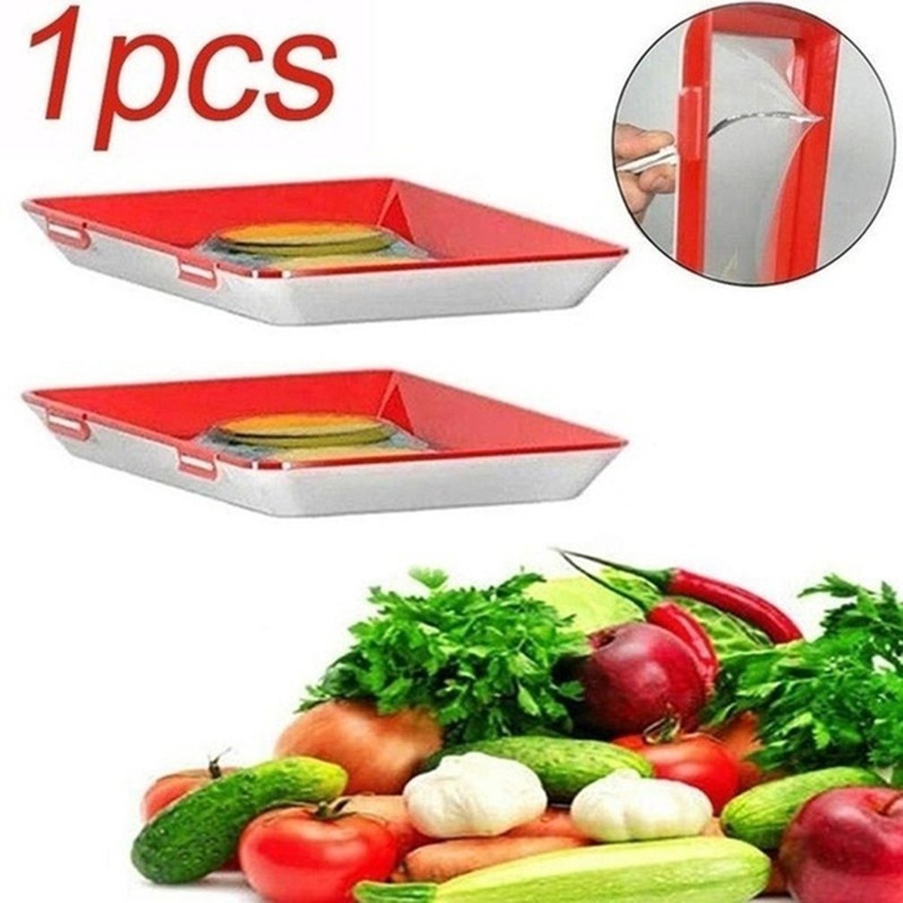 Food Preservation Tray Food Fresh Keeping Fresh Spacer Organizer Food Preservate Refrigerator Food Storage Container