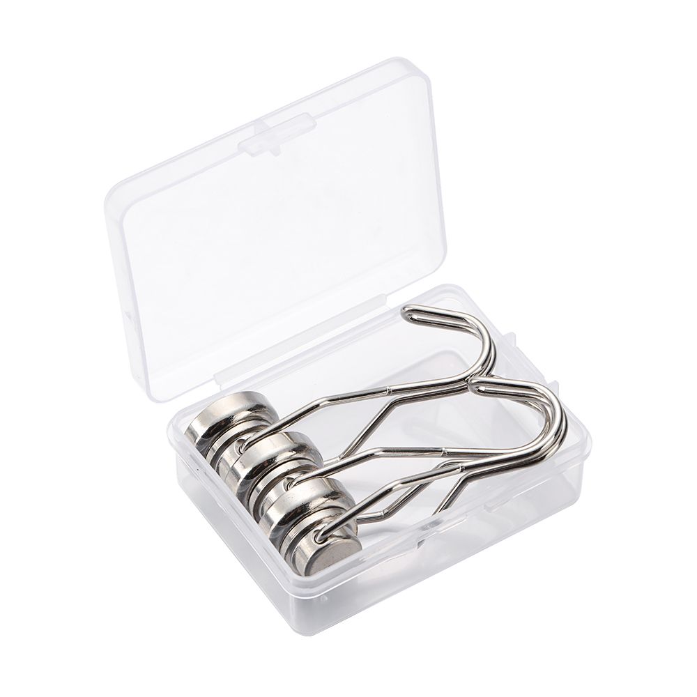 3Pcs 360 ° Swivel Magnetische Haak Sterke Magneet Haken Koelkast Magnetische Opslag Rekken Huishoudelijke Badkamer Accessoires