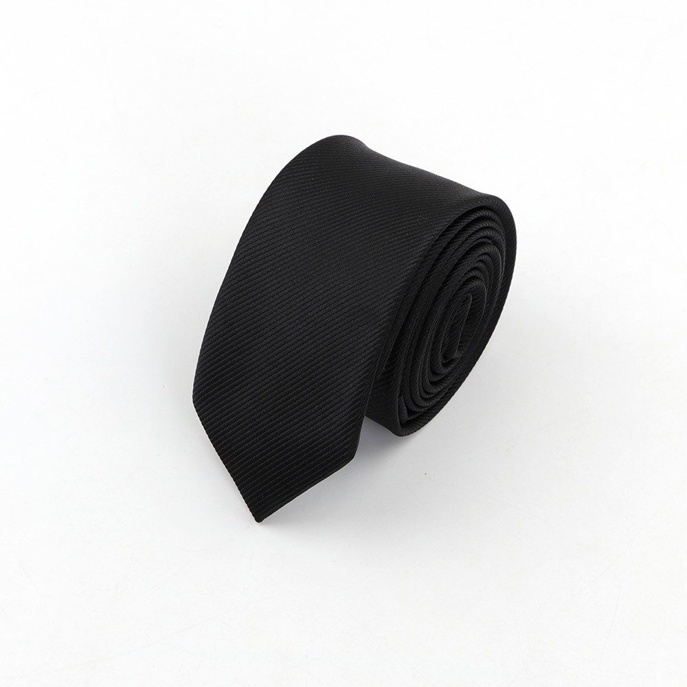 Men Solid Classic Ties Formal Striped Business 6cm Slim Necktie for Wedding Tie Skinny Groom Cravat: 3
