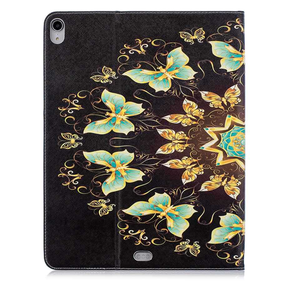 Funda de cuero PU con estampado para tableta Samsung Galaxy Tab A, 9,7, SM-T550, SM-T551, T555, T550: BYD