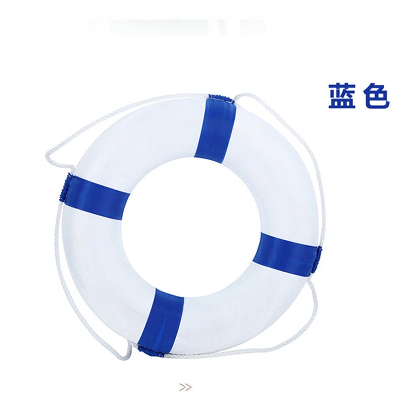 Children's Lifebuoy Thickened Lifesaving Float Ring Lifebuoy Swimming Ring Swimming Pool Beach Floating Party Water Sports Ring: Blue