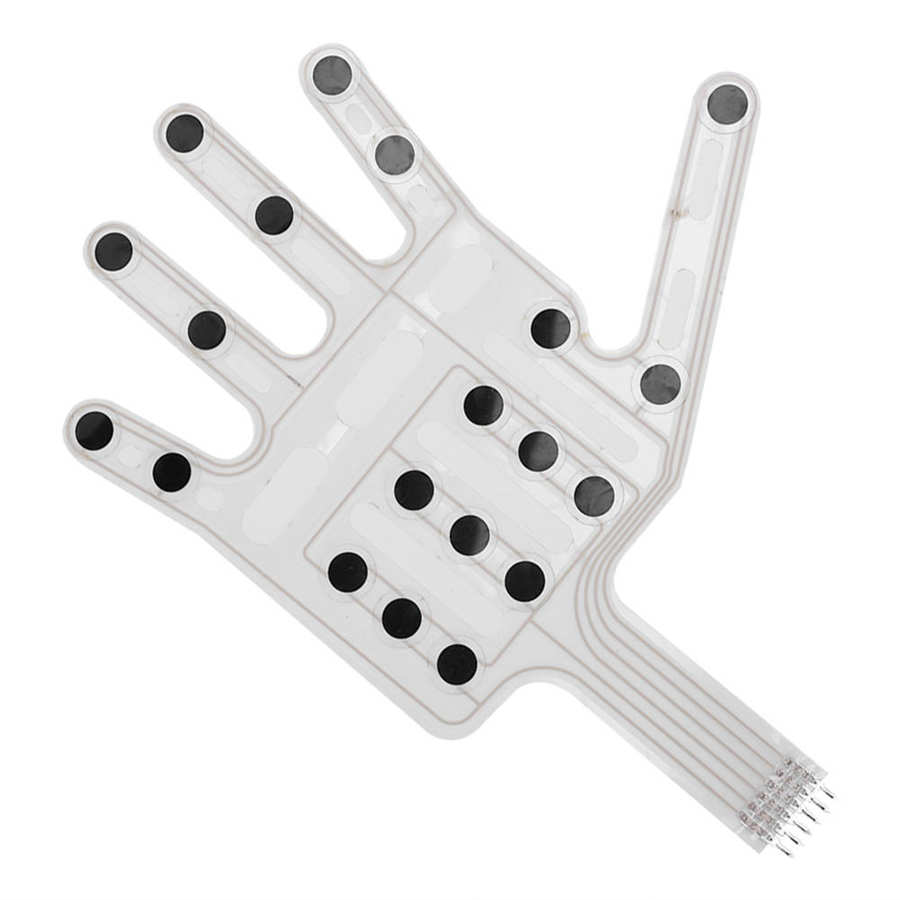 Flexible Resistive Pressure Sensor Thin Film Pressure Sensor Flexible Resistive Plastic Glove Type Left Hand ZNS‑01