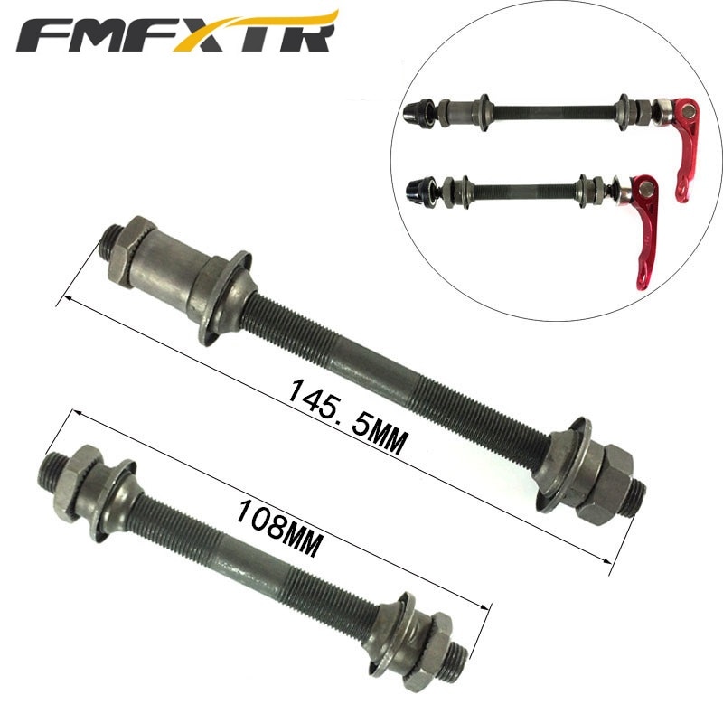 Fiets Voor Achter Hubs 108mm 145.5mm Center As Quick Release Effen as As MTB Road Fietsaccessoires FMF