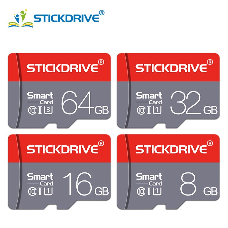 Micro SD card 32GB 64GB 16GB 8GB 4GB class10 Memory card Microsd TF card Pen drive Flash memory disk For SmartPhone/Camera