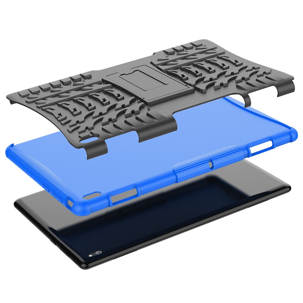 For Lenovo Tab E10 Case 10.1 inch TB-X104F TB X104F Case Shockproof Armor TPU+PC Hybrid armor Stand Tablet Cover