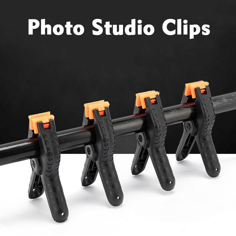 20pcs Strong Fixed Clip Spring Clamps for Photo Studio Accessories Photography Tool Background Stand Backdrop Green Screen Clips