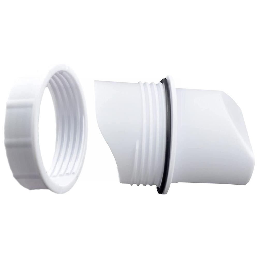 DIY Chicken Feeder Rainproof Poultry Feeder Port Gravity PVC Pipe Feeder Kit For Buckets Barrels Bins Troughs G5L0