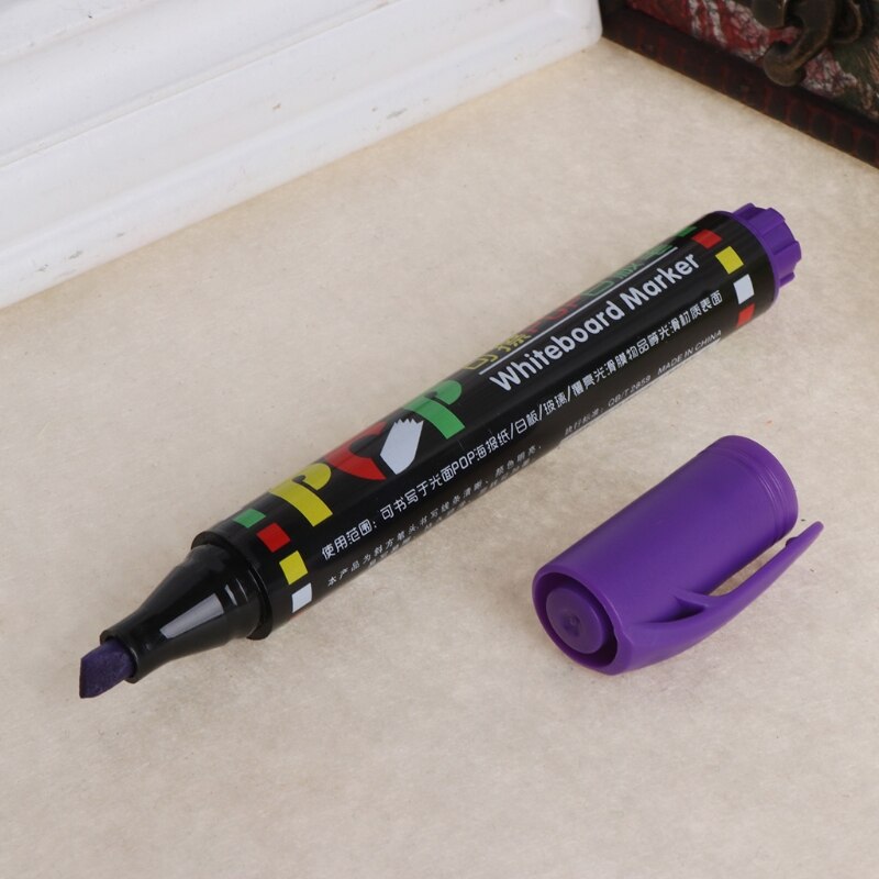 meerderheid site periscoop 12 Kleur Whiteboard Marker Uitwisbare Papier Glas Droge Wissen 5Mm Writting  Pen – Grandado