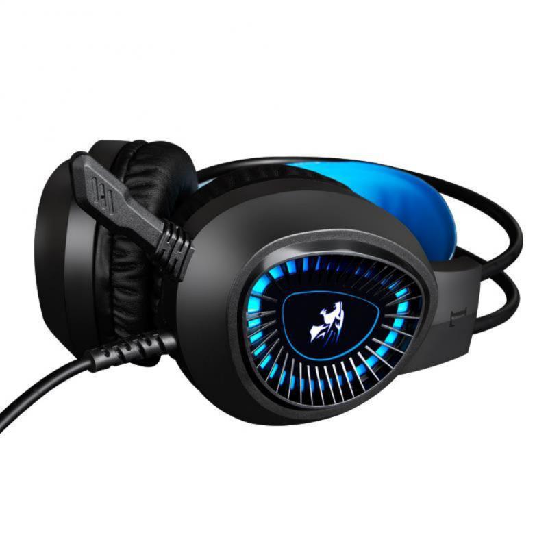 Gaming Headset Gamer 7.1 Surround Sound USB 3.5mm Wired Luminous Game Headphones With Microphone