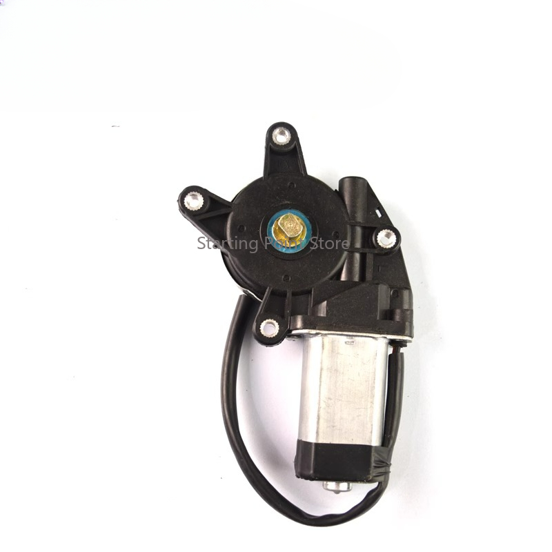 Auto Raam Glazen Lifter Motor Universeel Elektrisch Raam Lifter Motor 12V 24V Accessoire 4-Hole Vierkante As Vlakke As 3-Hole: WHITE