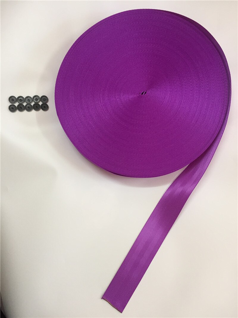 Ruban violet clair de 3-36 mètres pour ceinture de sécurité de voiture, rouleau de 3 c, pour harnais de sécurité, sangle pour ceinture de sécurité de voiture à faire soi-même: 20 mètres