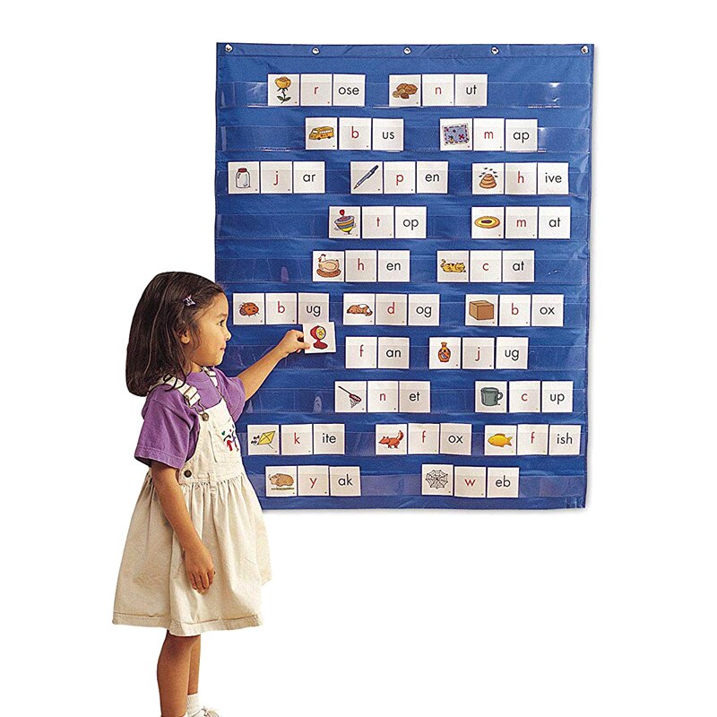 Papelería Learning Resources Standard Pocket Chart Education for Home Scheduling Classroom Stationery Store