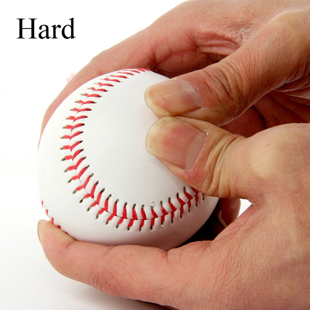 9 "håndlagde baseballer pvc og pu øvre hard & myk trening baseball baller: hard type