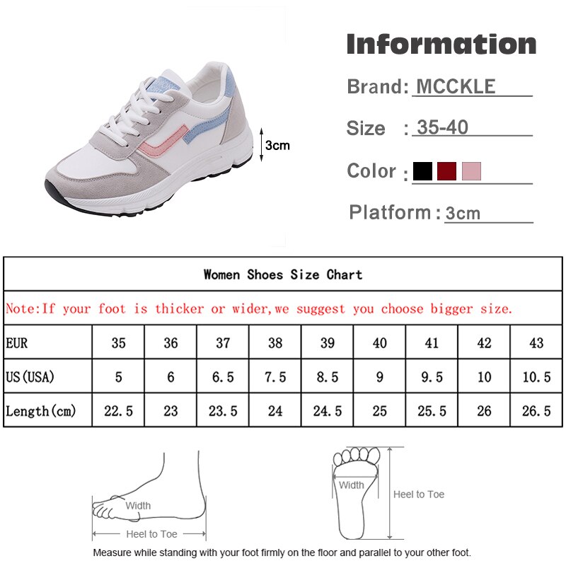 MCCKLE, zapatillas gruesas para mujer, zapatos casuales para papá, , zapatos para caminar con plataforma de malla con cordones para mujer, cómodos, a la , nuevos zapatos para caminar para mujer