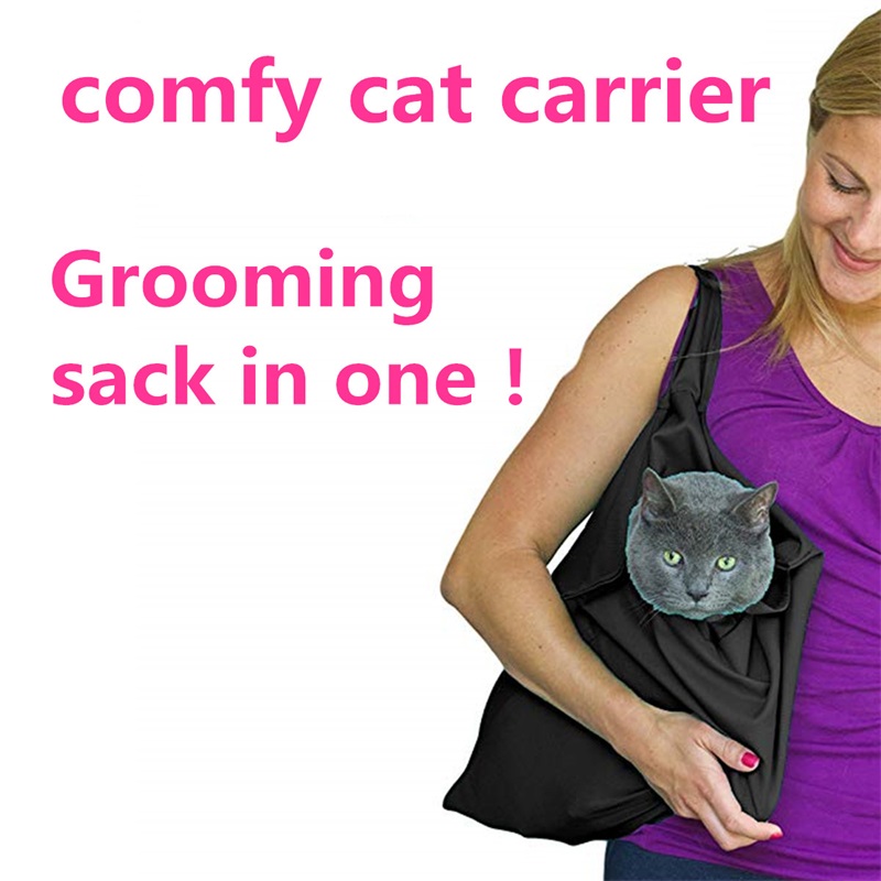 2 Pcs Of Bag Portable Pet Bag Outdoor Cat Bag Dog Backpack Storage Multi-Function Bag Breathable Comfortable And Easy To Wash: A 2pcs