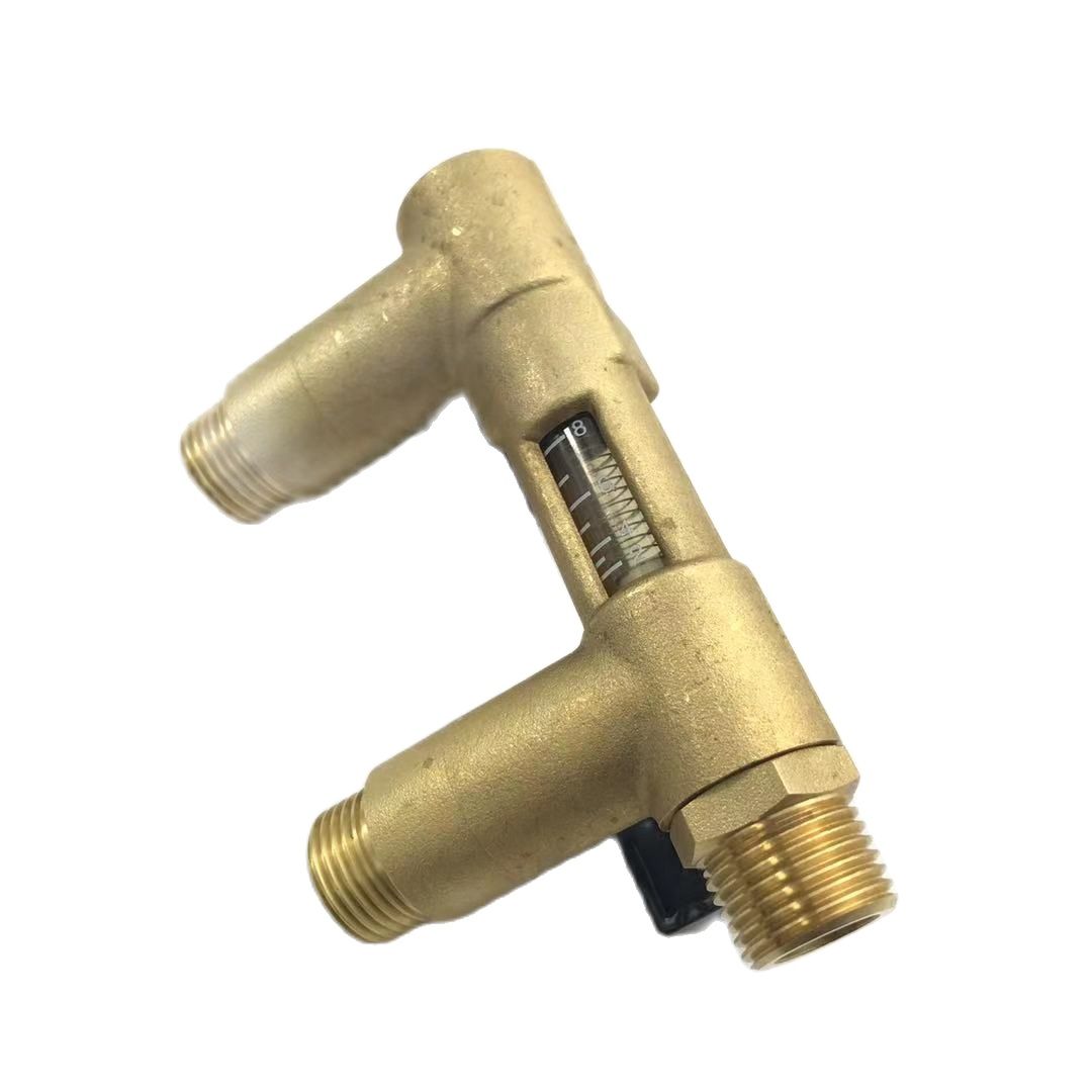 G1/2" Mechanical Flow Meter Direct Reading 2-8L/min USC-MS21TC Spring flowmeter Brass Flow reader Balancing Valve