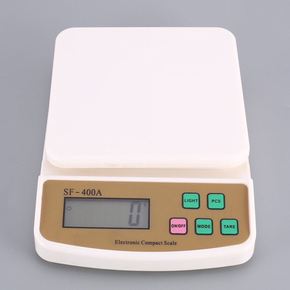 Báscula Digital de precisión de 10000g, peso con función de tara, g/oz/lb/kg, para cocina, hornear, comida, pesaje de tara de hoja de té