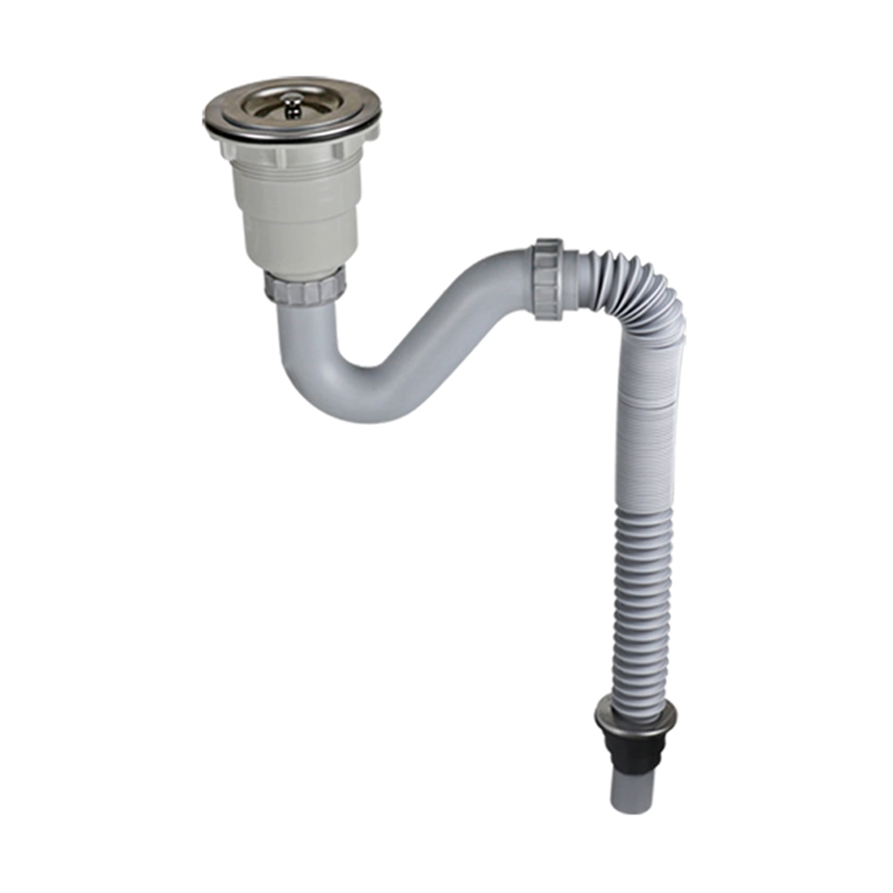 Talea 110mm Laundry basin drain waste pipe kit shower room grey basin filter with hose finished drainage system Z6041C001