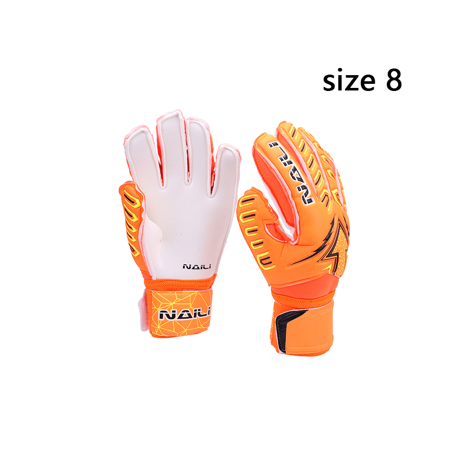 Voetbal Keeper Handschoenen Verdikte Professionele Bescherming Volwassenen Tiener Keeper Goalie Handschoenen: Paars