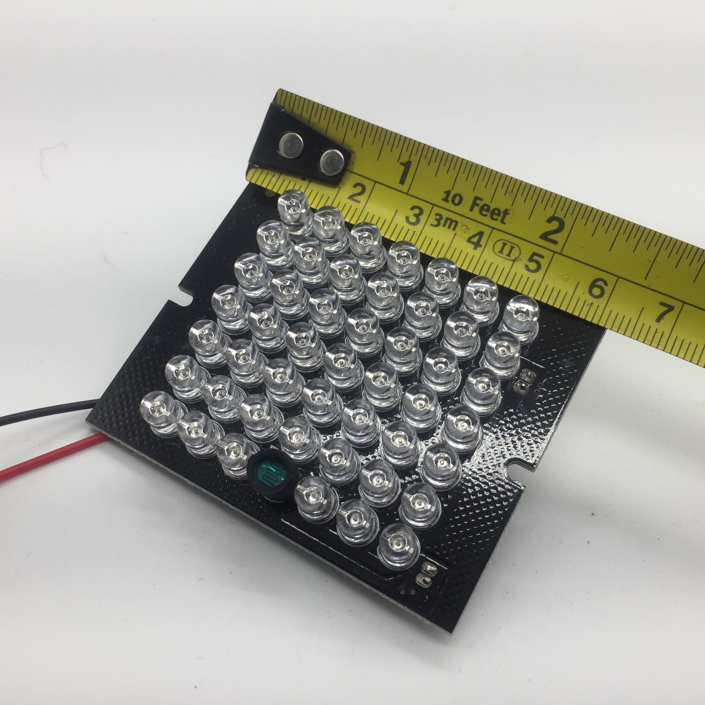 Näkymätön valaisin 940nm infrapuna 60 astetta 48 led ir valot pcb cctv turvallisuuteen 940nm ir kamera  dc12v
