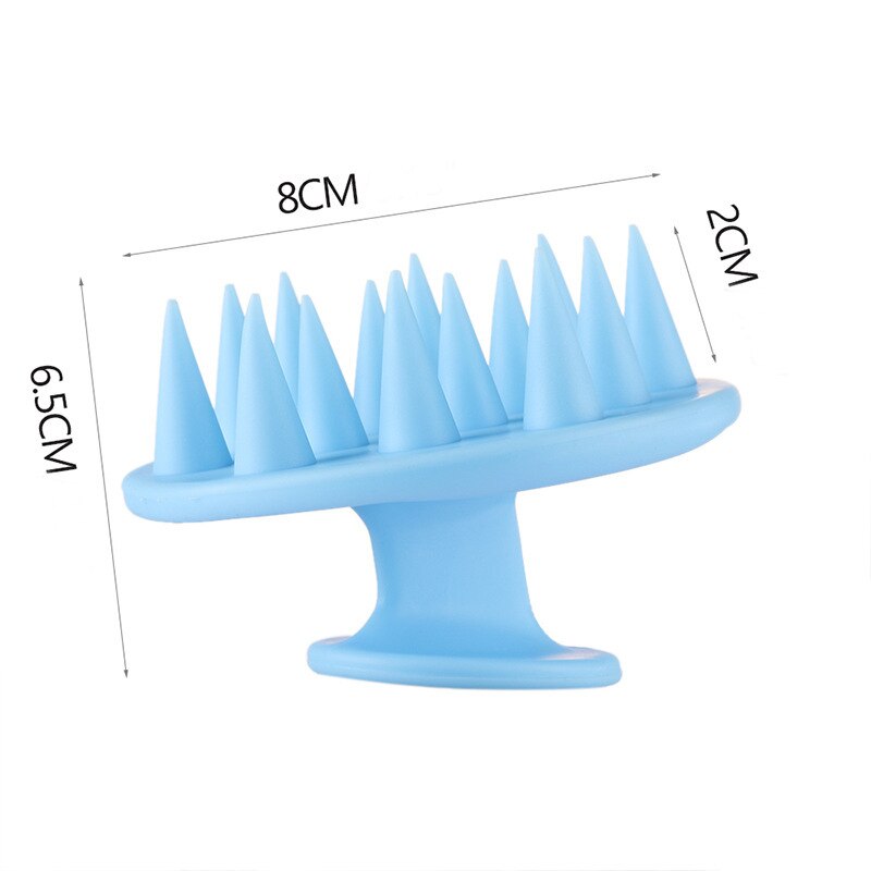 Siliconen Shampoo Hoofdhuid Haar Massager Shampoo Massage Kam Bad Massage Borstel Scalp Massager Douche Borstel Kam Care Tool