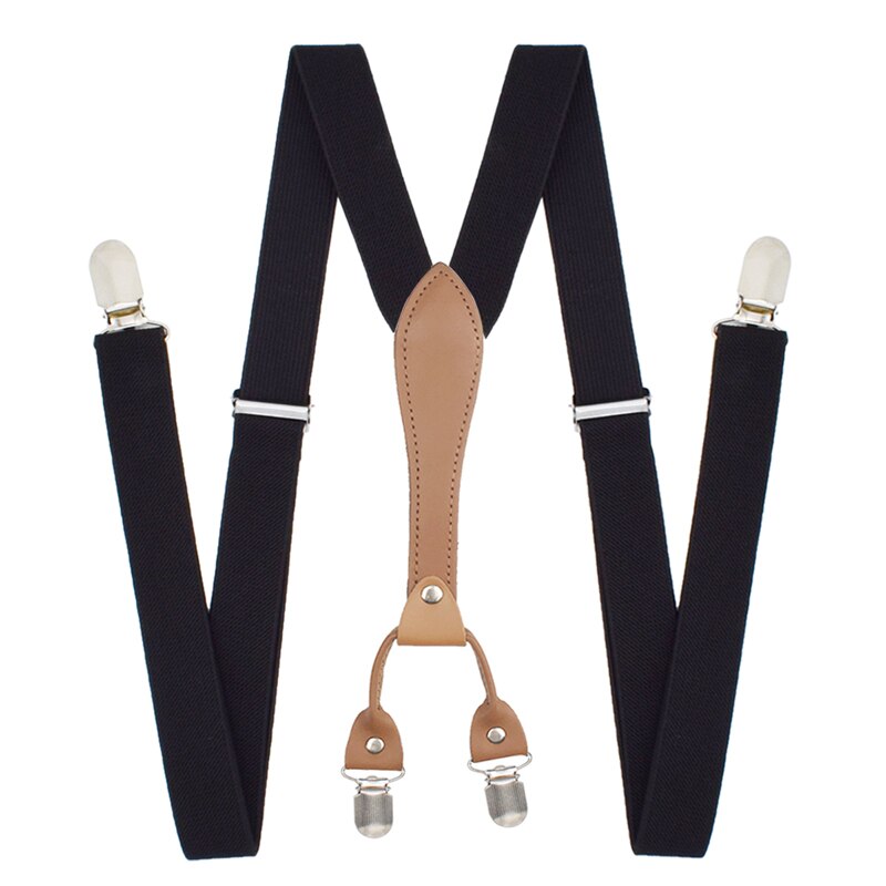 Tirantes hombre para pantalones: Schwarz