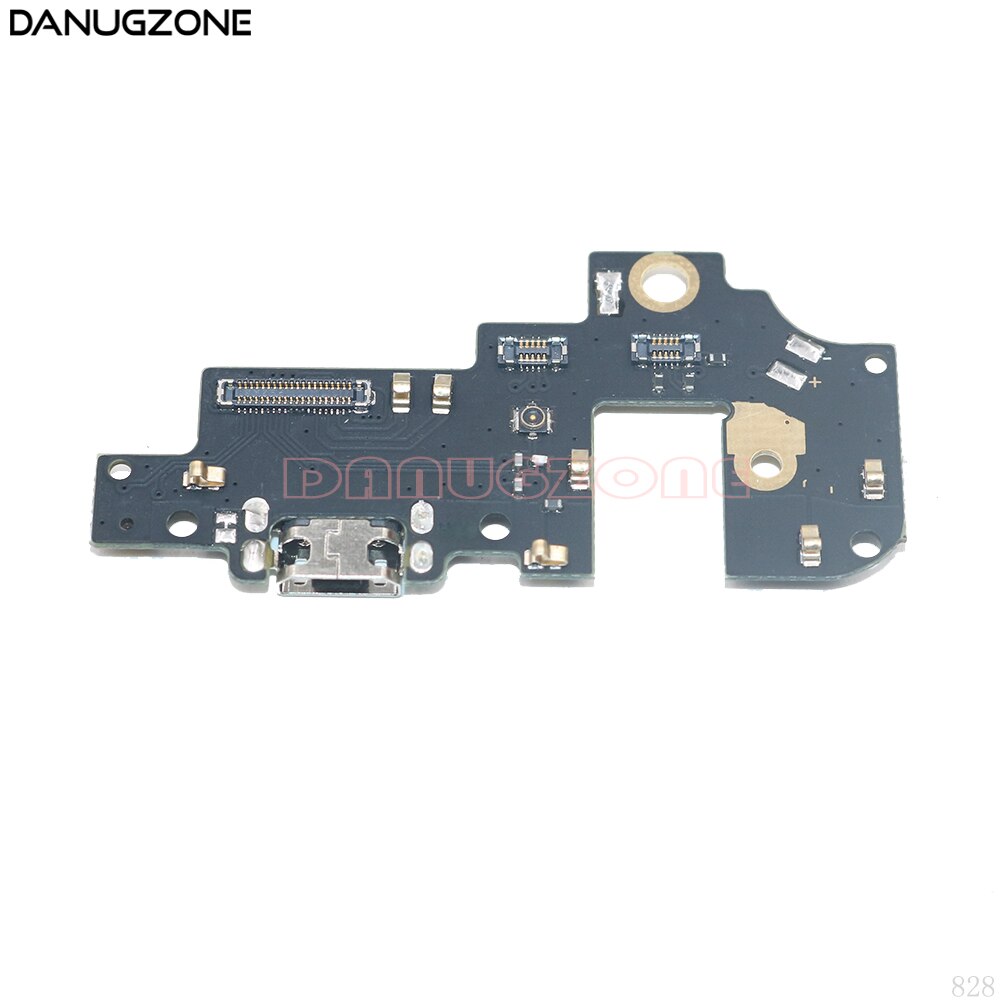 USB Bordo Carica Martinetti Dock Presa di Ricarica Porta Connettore del Cavo Flessibile Con Microfono Per ZTE Nubia M2 Lite NX573j