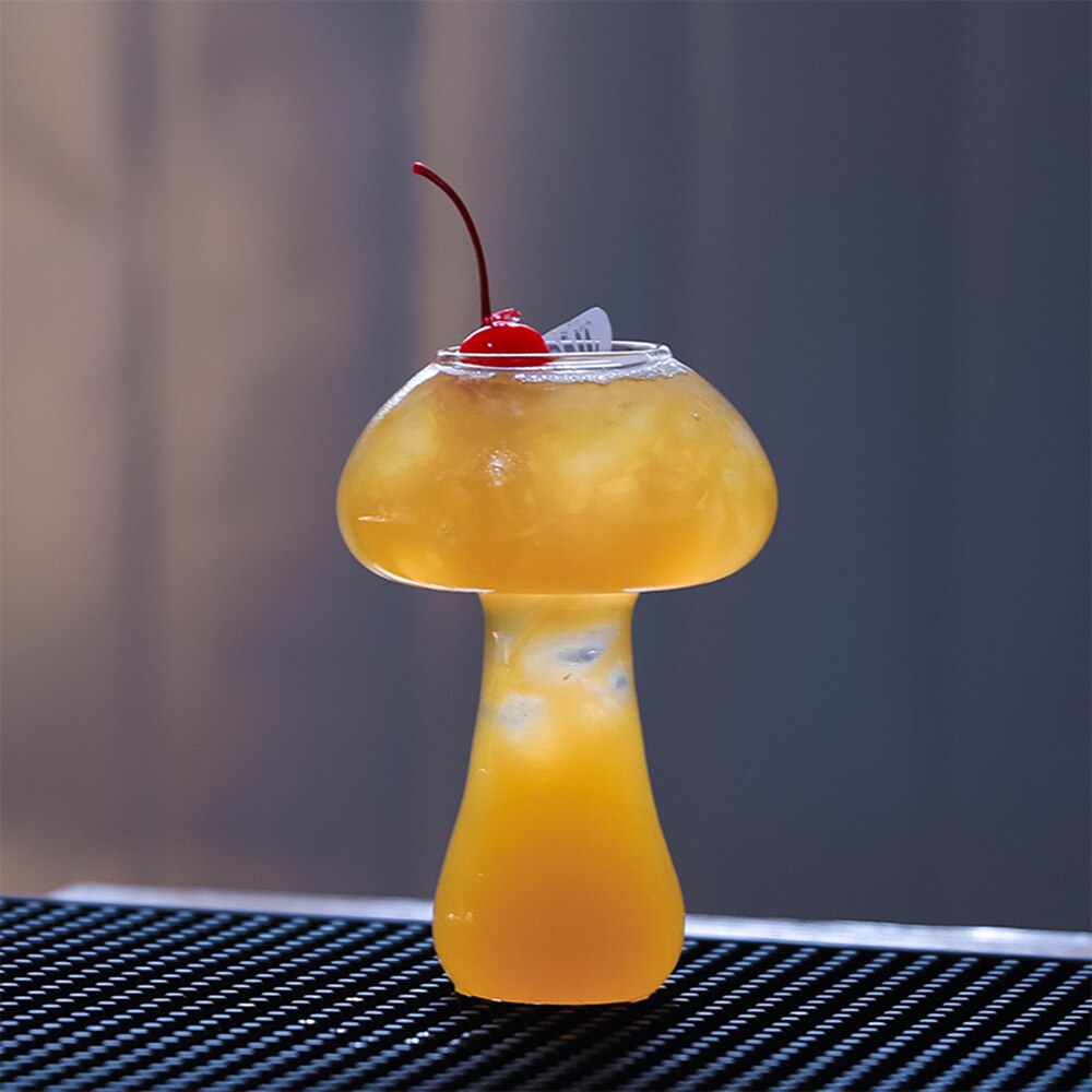 Svamp cocktailglas molekylär gastronomi bar upprätthållare bartender special öl vinglas bägare svalare kopp