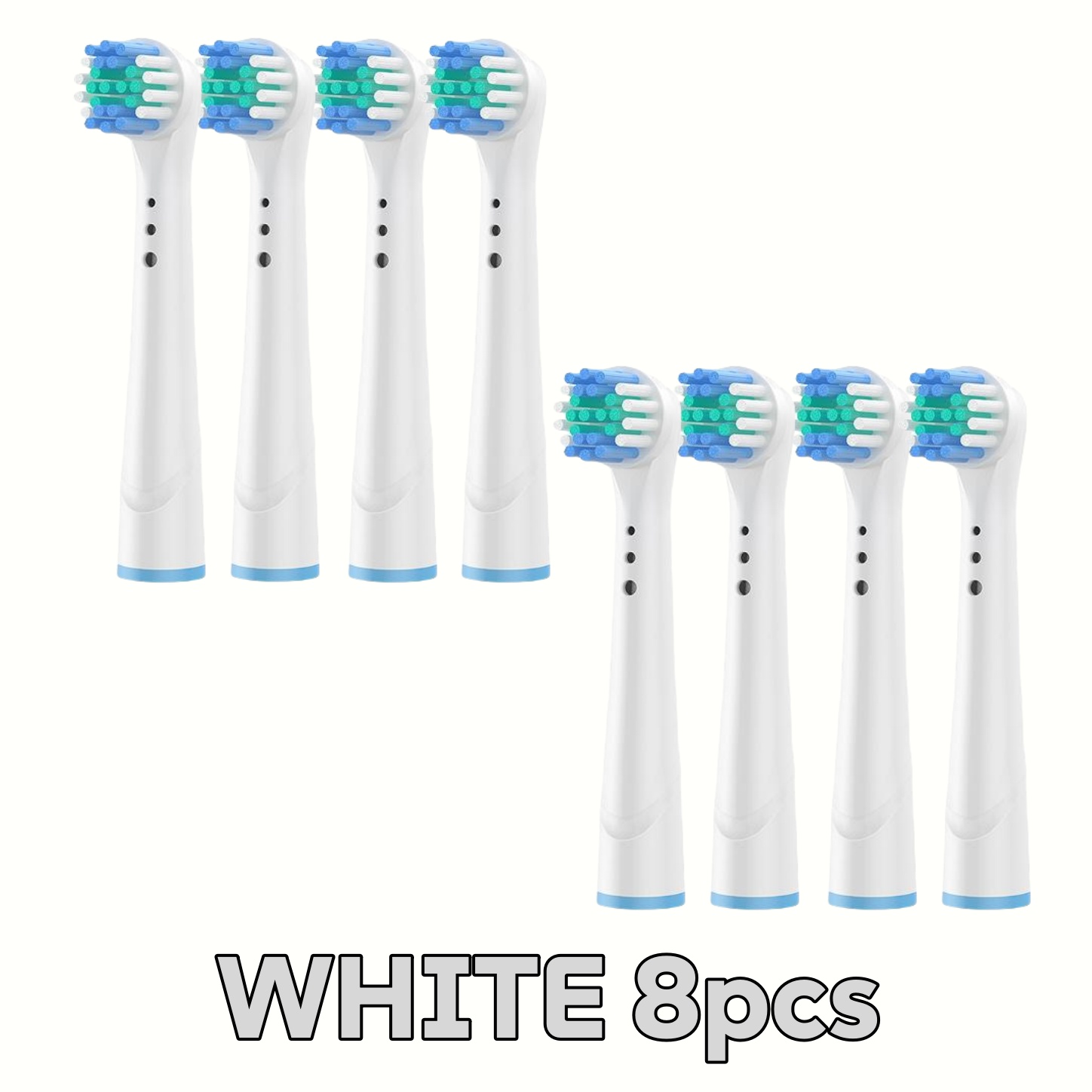 4/12pcs Replacement Toothbrush Heads for Oral-B Electric Toothbrush Precision Clean Brush-Head Effective Oral Care: Orange