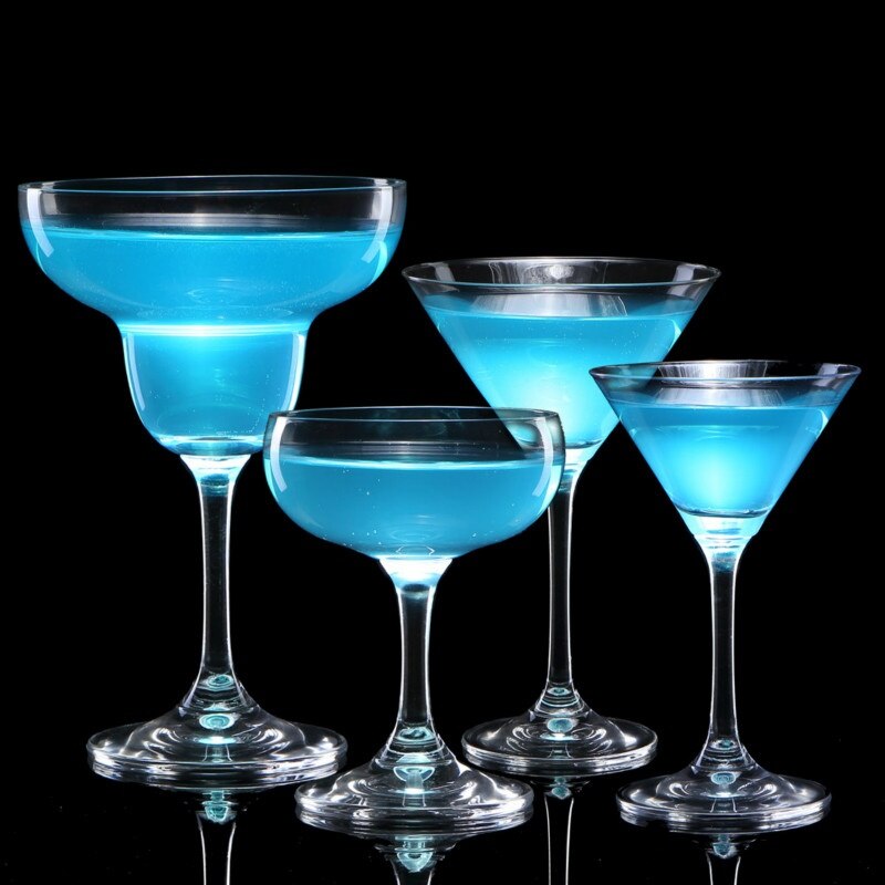 6 Stijlen 100-200Ml Cocktail Wijn Glas Cup Brede Mond Champagne Schotel Cup Beker Martini Glas Wijn Glas bar Huishoudelijke Drinken