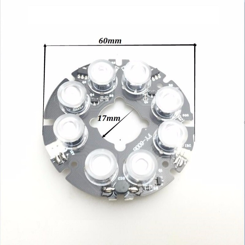 CCTV IR LED 8 Array Nano-Infrared Board for CCTV cameras