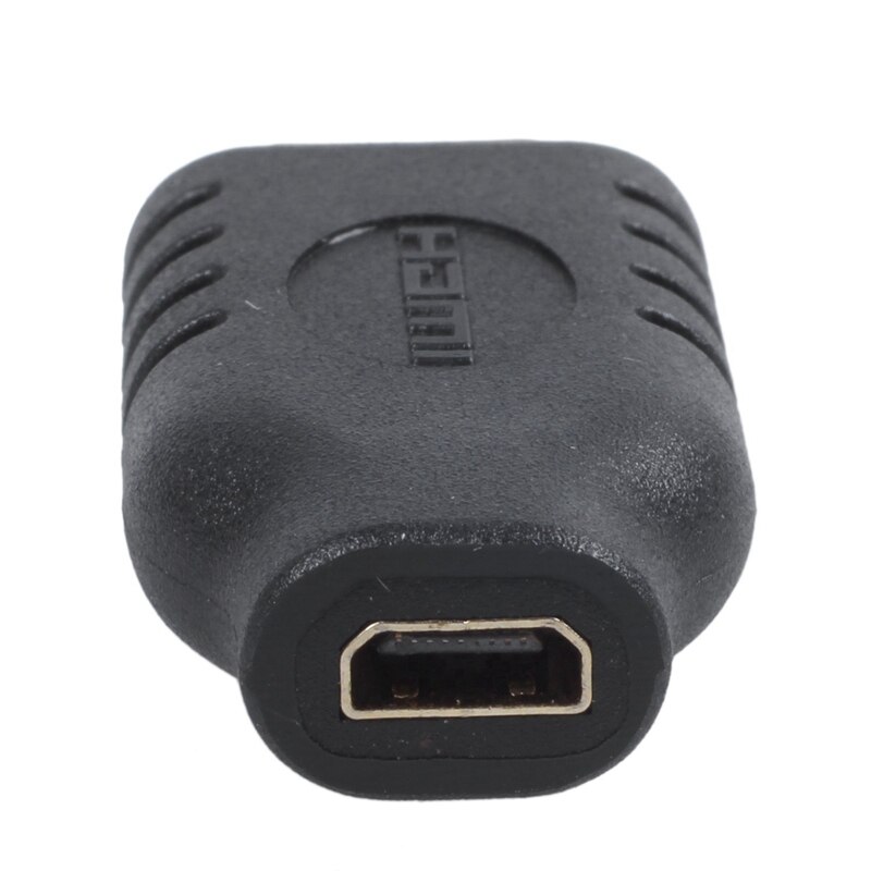 1Pcs Usb A 2.0 Female To Micro-Usb B Male Cable Adapter &amp; 1Pcs Micro-Hdmi Type D Female To Type C Hdmi Male F/M Adapter